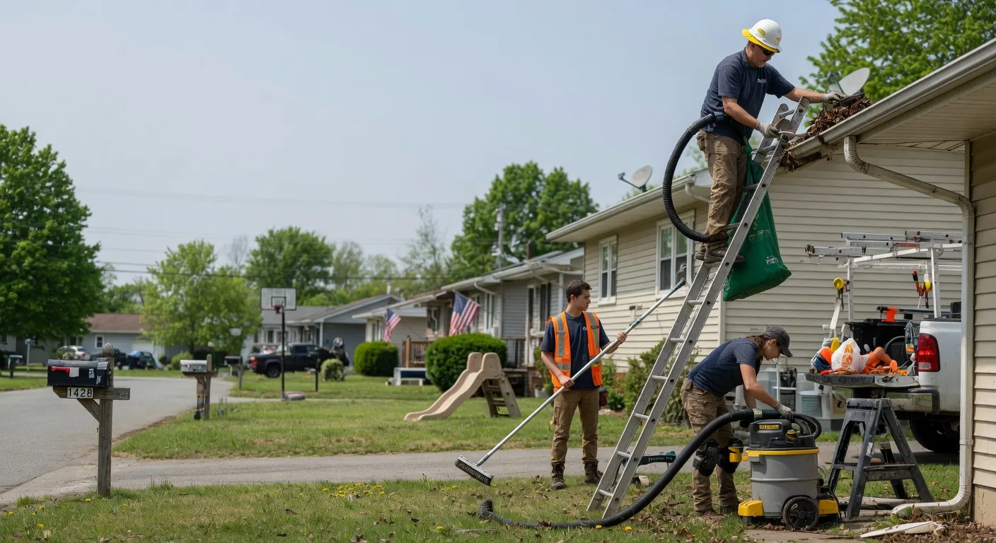 Gutter Installation in Radom, IL near me